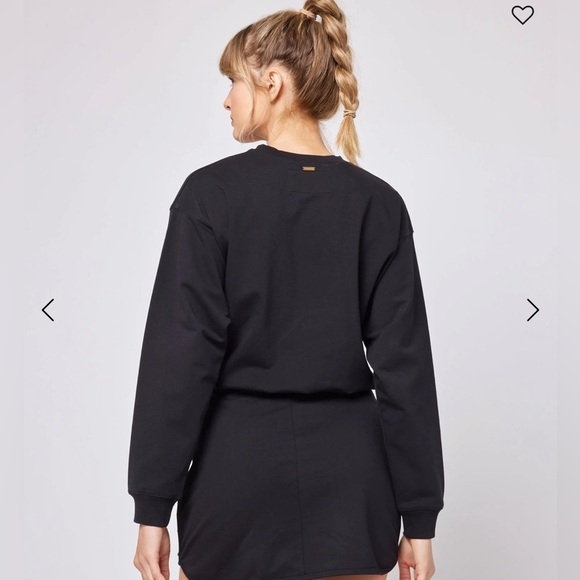 NEW L*Space Groove Dress l L l Black - Picture 4 of 9